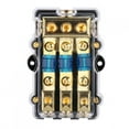 thumbnail image 4 of Portafusibles para Coche De 24V Y 60A, Fusible De Circuito Adicional, Caja Portafusibles De Repuesto para Automóviles, Bloque De 1 En 3 Salidas para Coches, Camiones Y Barcos, 4 of 8