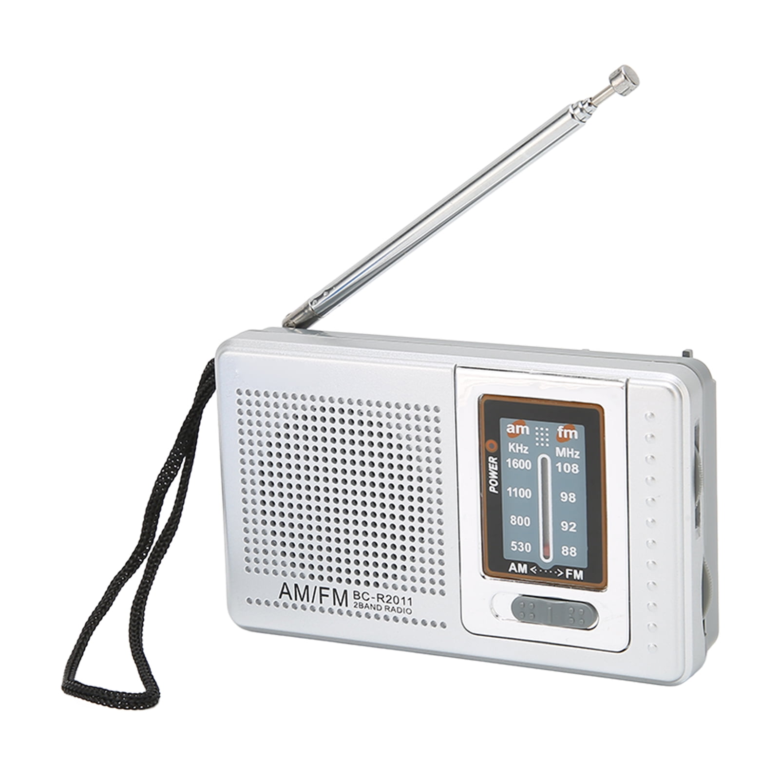 Radio AM FM mini radio multifunción Altavoz incorporado para exteriores ...