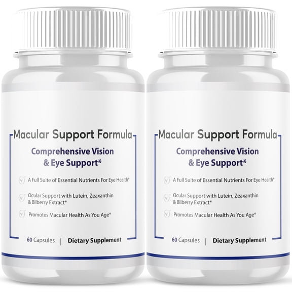 Macular Support Formula Vision Care Pills Advanced Formula Eye Health Supplement 120 Capsules