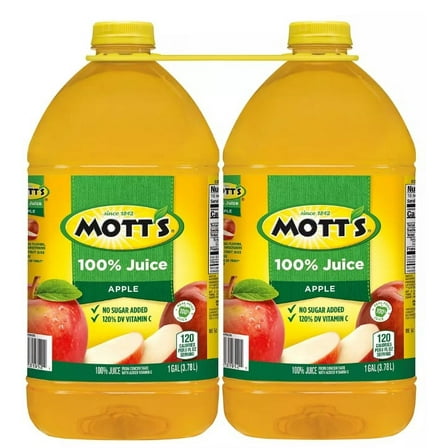 Mott's 100% Original Apple Juice, 2 pk./1 gal.