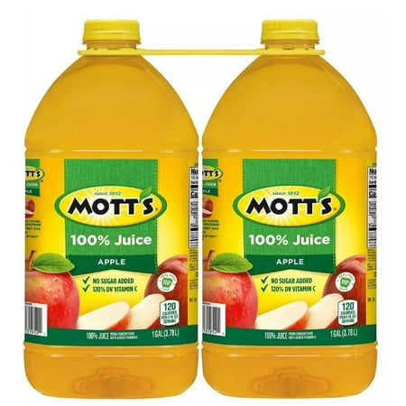 Mott s 100% Original Apple Juice  2 pk./1 gal.