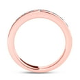 thumbnail image 3 of Aonejewelry 0.55 Ct. Ctw Engagement Diamond Wedding Band In 14K Solid Rose Gold, 3 of 3