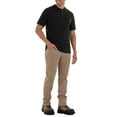 thumbnail image 2 of Wrangler Workwear Men's Short-sleeve Workwear Pocket Henley Shirt, 2 of 5