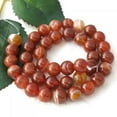 thumbnail image 1 of Piedras Preciosas Sardonyx Rojas 10 mm Fabricación De Joyas De Bricolaje Redondas 14, 1 of 5