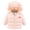 Pink, variant on Vedolay Boy Tops Boy's Winter Long Sleeve Fashion Thick Warm down Soft Jacket,Khaki 4-5 Years