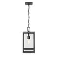 thumbnail image 4 of 1 Light Outdoor Chain Mount Hanging Lantern In Outdoor Style-16 Inches Tall And 7.5 Inches Wide Z-Lite 596Chm-Bk, 4 of 5