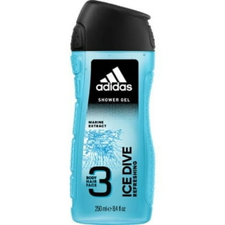Adidas Ice Dive 3 in 1 Shower Gel, Body, Hair, Face, Mint