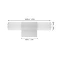 thumbnail image 2 of UPOUART Indoor Wall Lamp Led Mirror Cabinet Light Simple Wall Light For Bathroom, 2 of 8