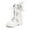 White, variant on Toddler Girl Boots,Fashion Autumn Children Girls Sports Shoes Flat Thick Bottom Non Tread Easy Wear PU Upper Comfortable Boots for Daily,Toddler Snow Boots,Gold,3.5-4 Years