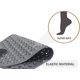 thumbnail image 3 of Gray Alfombrilla para bañera, alfombrilla para ducha, alfombrillas antideslizantes para bañera con ventosas, alfombrilla de baño para bañera, alfombrillas de baño de 28 "X 16", la, 3 of 5