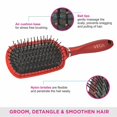 thumbnail image 2 of Vega Premium Collection Hair Brush - Paddle E11-PB 1 Pcs, 2 of 2