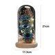 thumbnail image 2 of Un regalo de vacaciones para familiares y amigas. Girasol artificial con cúpula de cristal con tira LED., 2 of 5