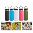 thumbnail image 3 of Hydro Flask Stainless Steel Wide Slip Bottle With Straw Cap, 40 Oz, Medium, 3 of 4