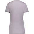 thumbnail image 5 of Augusta Sportswear B25634352 Women Super Soft-Spun Poly V-Neck T-Shirt, Athletic Grey - Extra Small, 5 of 5