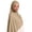 Beige, variant on Women's Summer Scarf Lightweight Cotton Scarves Lady Light Soft Fashion Solid Scarf Wrap Shawl Breathable Soft Opaque Headscarf 180x55cm