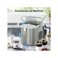 thumbnail image 1 of Ice Maker Machine For Countertop,Portable Ice Cube Maker With Self-Cleaning, 26LBS/24H Compact Automatic Ice Makers,9 Cubes Ready In 6-8 Minute, 1 of 4
