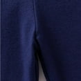 thumbnail image 4 of ZACPNCV Girls Printed Leggings Toddlers Active Stretch Leggings Little Girls Yoga Pants Navy 3 Years, 4 of 6