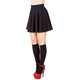 thumbnail image 4 of Women's Plain Skater Skirt Basic A-line Stretchy Flared Mini Flowy Skirt, 4 of 5