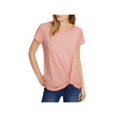 thumbnail image 1 of SANCTUARY Womens Coral Acid Wash Short Sleeve Scoop Neck T-Shirt Size: M, 1 of 2