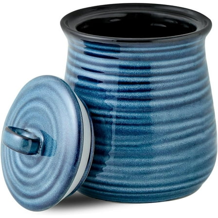 Tikooere Large Food Storage Jar with Aritight Lid for Coffee