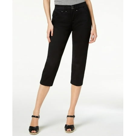 2 Pocket Crop - Womens Four Pocket Capri Cropped Pants 2