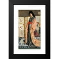 thumbnail image 2 of James Abbott McNeill Whistler 10x14 Black Modern Framed Museum Art Print Titled - The Princess from the Land of Porcelain (1863 - 1865), 2 of 5