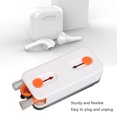 thumbnail image 3 of Cell Phone Cleaning Set 12 In 1 Cell Phone Cleaning Set Portable Electronic Cleaning Tool Kit For Earphone Orange, 3 of 8
