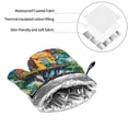 thumbnail image 6 of Sikiie Whimsical Treehouse Painting Oven Mitts and Pot Holders, Silicone Oven Gloves, Heat Resistant Oven Mitts 4Pcs Set, 6 of 6
