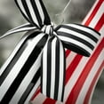 thumbnail image 2 of 7"H Sullivans Striped Bell Ornament - Set of 2, Multicolored Christmas Ornaments, 2 of 3
