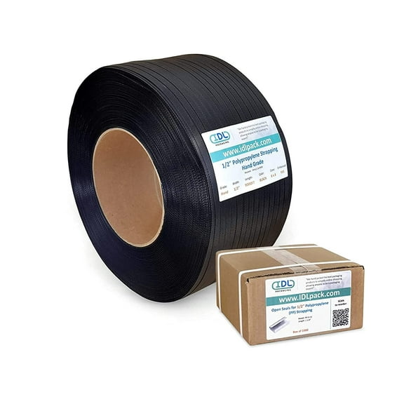 IDL Packaging Refill for 1/2" Polypropylene (PP) Strapping Kits, 300 lbs. Break Strength