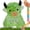Green, variant on Highland Cow Squishy, Cute Animal Squeeze Toy for Adults, Cute Highland Cow Decor