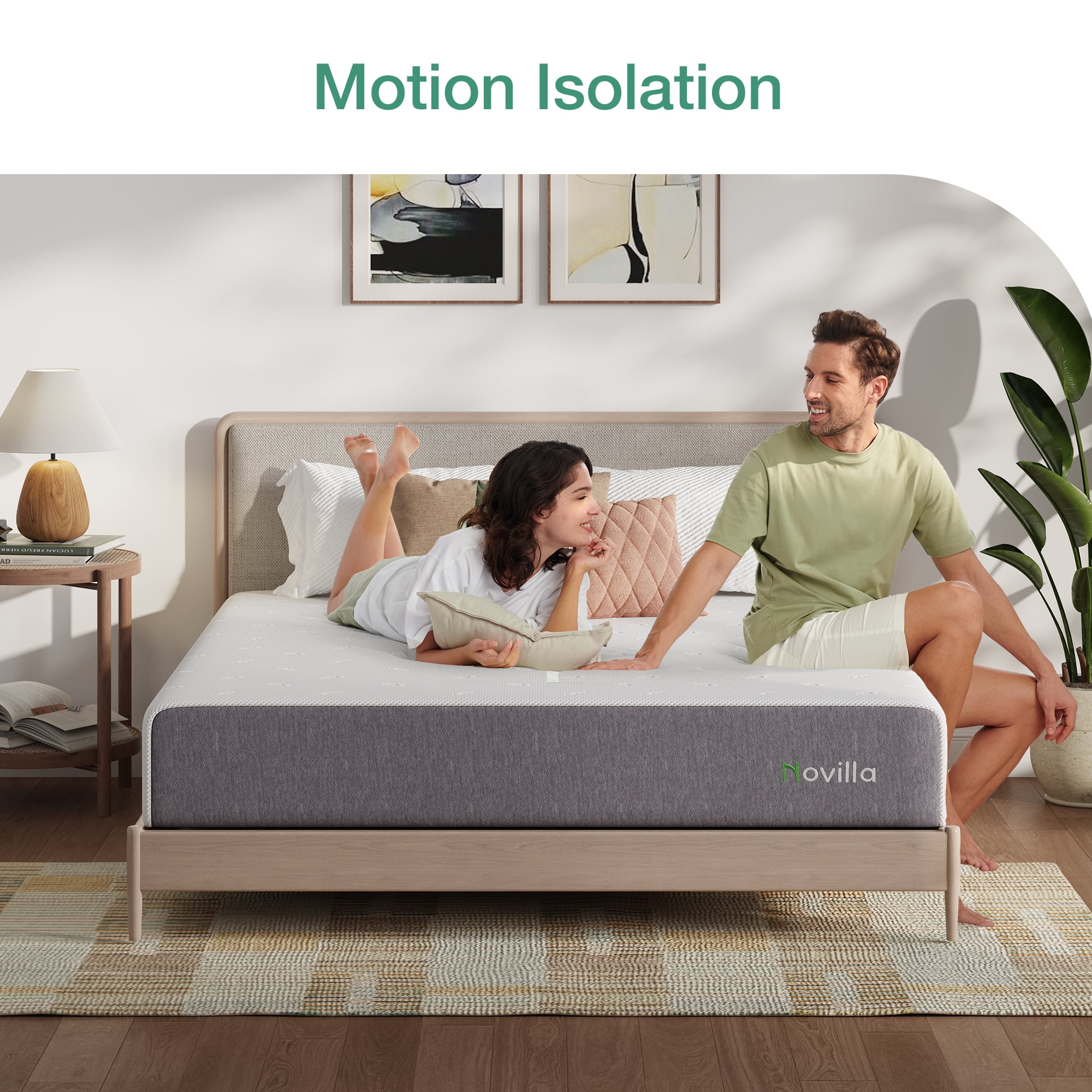 Novilla Repose 14" Firm Memory Foam Mattress, Full Size
