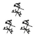 thumbnail image 1 of Indicadores meteorológicos del viento Wosthever Hierro de viento fácil Type1 NO1, 1 of 6