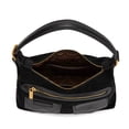 thumbnail image 5 of Wrangler Slouchy Shoulder Bag Faux Suede Hobo Bags Small Purses for Women , Black, 5 of 7