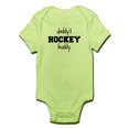 thumbnail image 1 of CafePress - Daddy's Hockey Buddy Infant Bodysuit - Baby Light Bodysuit, 1 of 1
