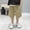 Khaki, variant on Boys Cargo Shorts, Sports Relaxed Fit Elastic Waist Knee Length Summer Kids Shorts Khaki Size 12 T