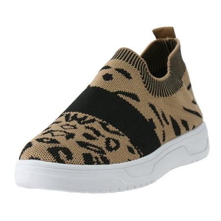 

gvdentm Womens Slip On Sneakers Women Sneakers Lightweight Air Cushion Gym Fashion Shoes Breathable Walking Running Sport