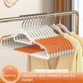 thumbnail image 1 of 10PCS Anti Slip Hanger Household Clothes Hanger Plastic Non Marking and Anti Slip Hanger Clothing Rack Drying Rack for Clothes, 1 of 6