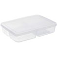 thumbnail image 2 of Sunjoy Tech Storage Box Good Sealing Food Grade Transparent 4 Compartment Refrigerator Storage Box Versatile Kitchen Organizer, 2 of 7