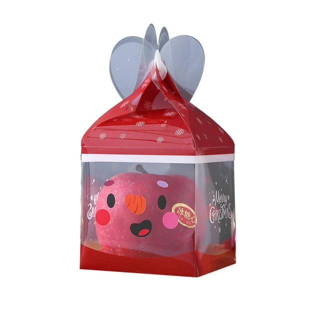 Cajas de dulces, regalos de fiesta, cajas de colores para Nochebuena, cajas de frutas Copo de nieve