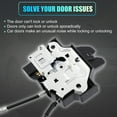 thumbnail image 4 of Unique Bargains Rear Trunk Latch Lock Actuator with Lock Cable 64600-53060 6460053060 for Lexus IS F 2008-2014 Black, 4 of 6