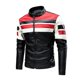 thumbnail image 1 of Nueva chaqueta de cuero para hombre, chaqueta de motocicleta elegante de otoño/invierno de talla grande, venta de Amazon, ropa para hombre con sobrepeso, 1 of 5