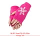 thumbnail image 5 of Guantes de medio dedo Sonducket gris claro y Rosa roja, 5 of 6