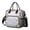White and Copper, variant on Blue and Black Checkered Pattern Insulated Leakproof Lunch Box for Women, Large Lunch Bag for Tween Teen Adult, Loncheras Para Mujer for Work Beach Travel Picnic Camping