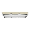 thumbnail image 2 of Cubierta Protectora para Columpio para Patio, Toldo para Columpio de Jardín Impermeable, Liviano Y Duradero para 3 Se la la adaptaciónción a L Beige 195x125x15cm, 2 of 8