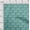 Cadet Blue, variant on oneOone Organic Cotton Voile Fabric Dot & Bicycle Block Print Fabric BTY 42 Inch Wide