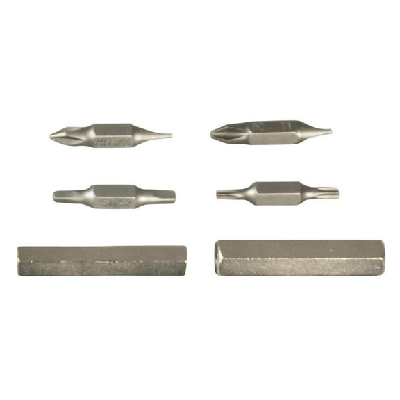 Greenlee Bit Set,Steel,10 Pieces,Hand Application 9953-20