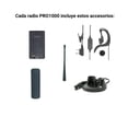thumbnail image 3 of Radio de 2 Vías PTTPRO UHF 16 canales preconfigurados color negro, 3 of 4