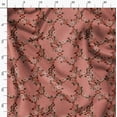 thumbnail image 3 of Soimoi Orange Fabric - By the Yard - 54 Inch Wide - Rose Floral Pattern Textile - Romantic and Delicate Designs for Stylish Projects Printed Fabric, 3 of 6