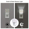 thumbnail image 3 of Honeii Colorful Insects Print LED Night Light with Light Sensor, Night Lights Plug Into Wall,Ideal for Bedrooms and Hallways-EU, 3 of 7